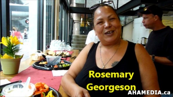 1 AHA MEDIA meets Rosemary Georgeson, Fry Bread Bannock Caterer in Vancouver