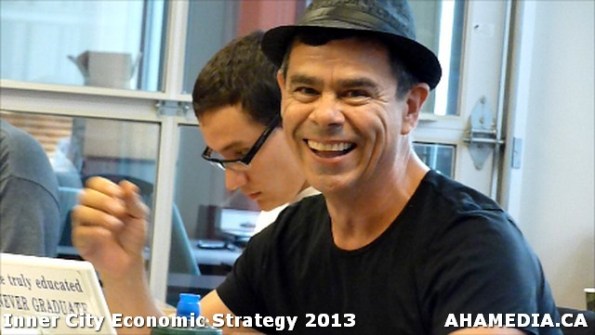 61 AHA MEDIA at INNER CITY Economic Strategy 2013 in Vancouver DTES