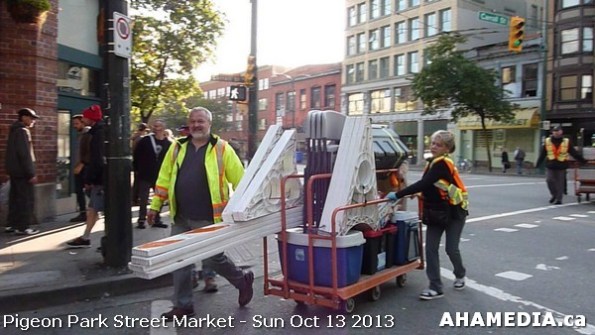101 AHA MEDIA at Pigeon Park Street Market - Suct 13 2013 in Vancouver DTES