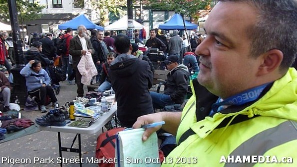 118 AHA MEDIA at Pigeon Park Street Market - Suct 13 2013 in Vancouver DTES