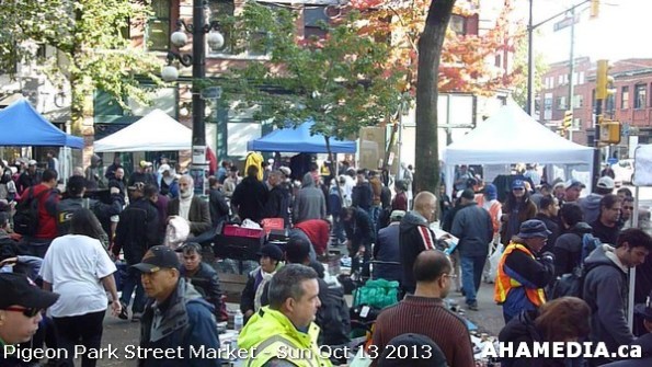 142 AHA MEDIA at Pigeon Park Street Market - Suct 13 2013 in Vancouver DTES