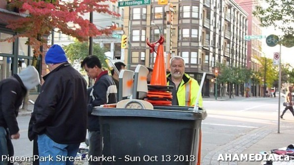 15 AHA MEDIA at Pigeon Park Street Market - Suct 13 2013 in Vancouver DTES