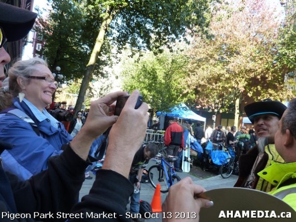 174 AHA MEDIA at Pigeon Park Street Market - Suct 13 2013 in Vancouver DTES