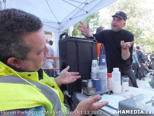 200 AHA MEDIA at Pigeon Park Street Market - Suct 13 2013 in Vancouver DTES