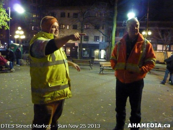 116 AHA MEDIA at Pigeon Park Street Market in Vancouver DTES Sunday Nov 24, 2013