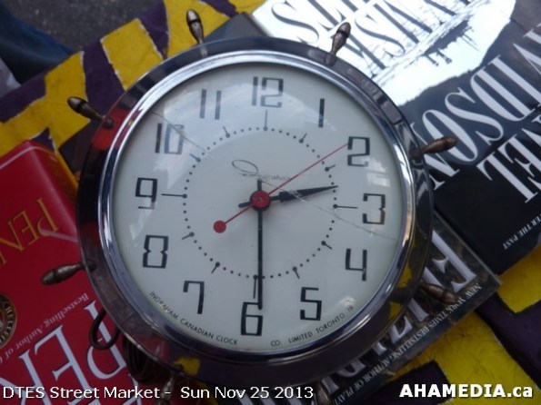 8 AHA MEDIA at Pigeon Park Street Market in Vancouver DTES Sunday Nov 24, 2013