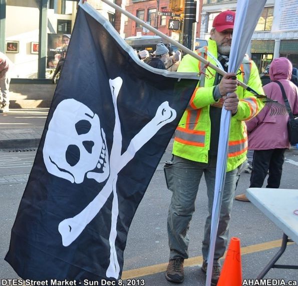 1 AHA MEDIA sees Pirate Flag at DTES Street Market in Vancouver 2