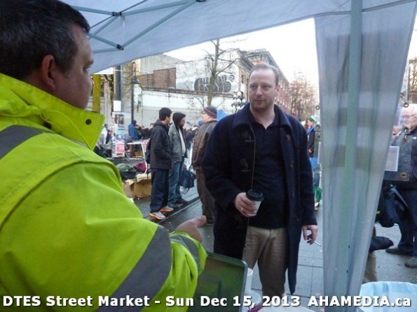 105 AHA MEDIA at DTES Street Market in Vancouver - Sun Dec 15, 2013