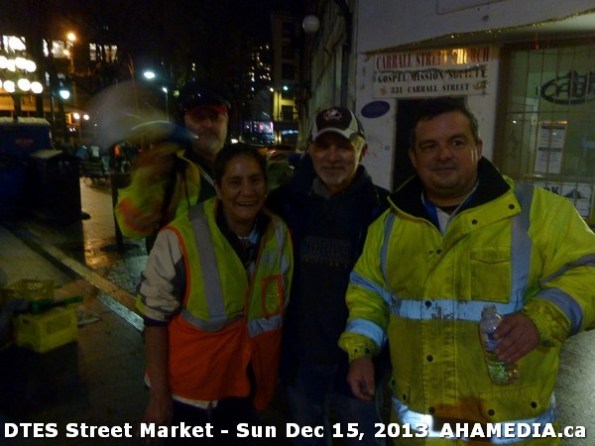 179 AHA MEDIA at DTES Street Market in Vancouver - Sun Dec 15, 2013