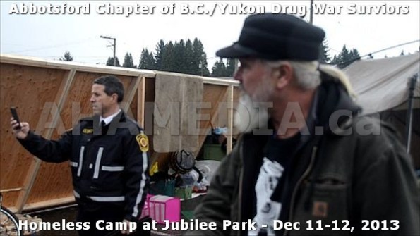 19 AHA MEDIA at BC Yukon Drug War Survivors Homeless Standoff in Jubilee Park, Abbotsford, B.C.