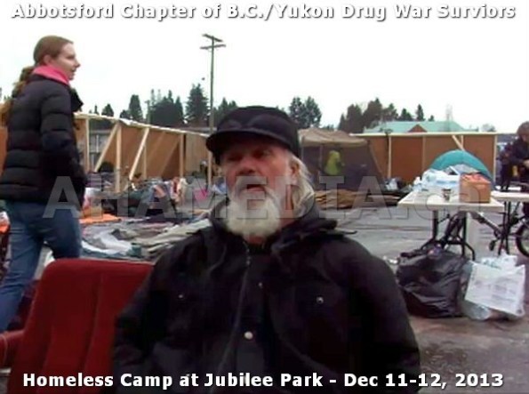 2 AHA MEDIA at BC Yukon Drug War Survivors Homeless Standoff in Jubilee Park, Abbotsford, B.C.