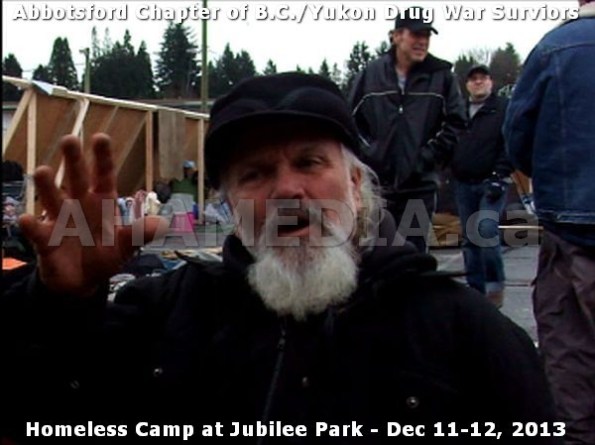 3 AHA MEDIA at BC Yukon Drug War Survivors Homeless Standoff in Jubilee Park, Abbotsford, B.C.