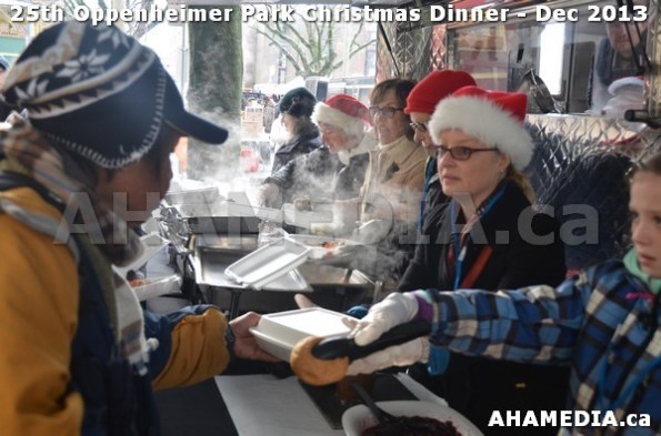 30 AHA MEDIA at Oppenheimer Park Christmas Dinner 2013 in Vancouver DTES