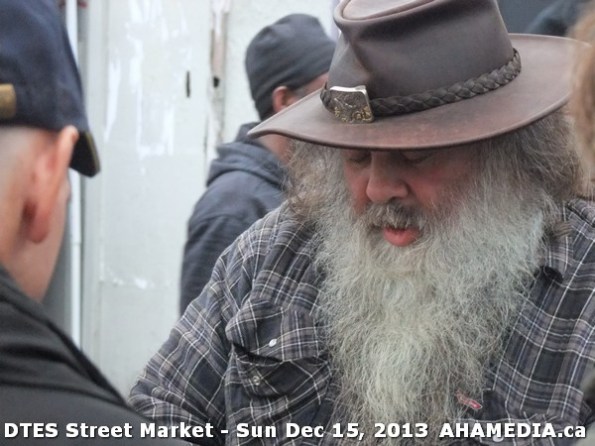 40 AHA MEDIA at DTES Street Market in Vancouver - Sun Dec 15, 2013