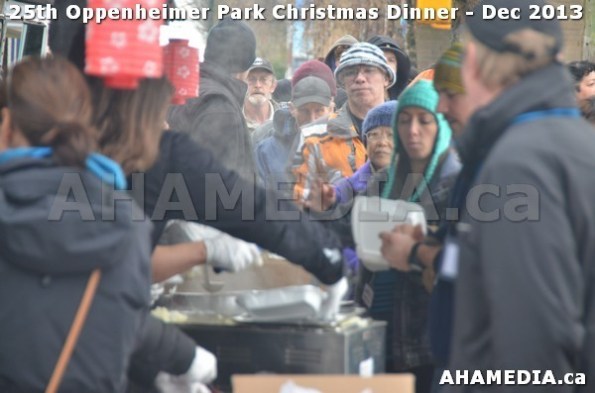 88 AHA MEDIA at Oppenheimer Park Christmas Dinner 2013 in Vancouver DTES