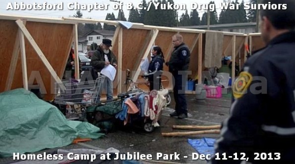 9 AHA MEDIA at BC Yukon Drug War Survivors Homeless Standoff in Jubilee Park, Abbotsford, B.C.