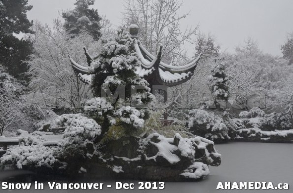 99 AHA MEDIA sees Snowfall in Vancouver Dec 2013