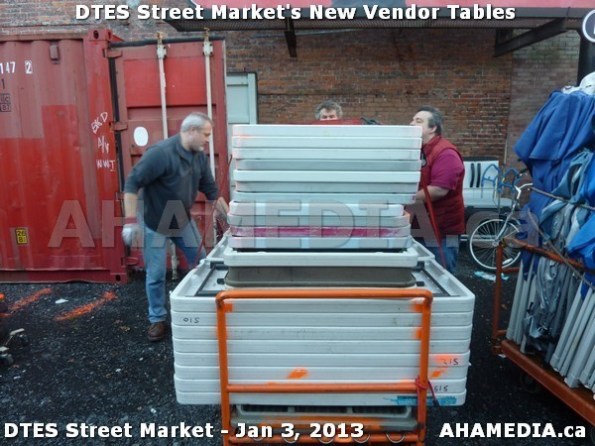 39 AHA MEDIA sees DTES Street Market new vendor tables in Vancouver on Jan 3, 2013