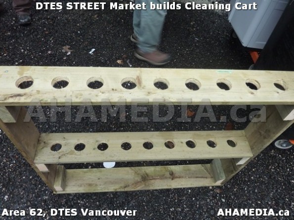 3a AHA MEDIA sees Jacek Lorek build a cleaning cart for DTES Street Market in Vancouver