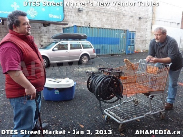 83 AHA MEDIA sees DTES Street Market new vendor tables in Vancouver on Jan 3, 2013