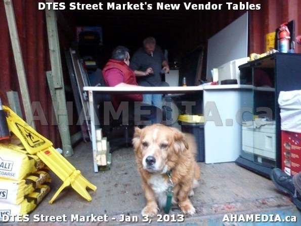 99 AHA MEDIA sees DTES Street Market new vendor tables in Vancouver on Jan 3, 2013