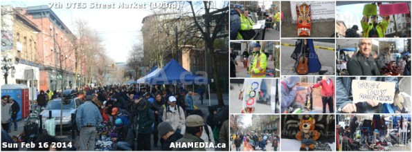 0 AHA MEDIA at DTES Street Market on Sun Feb 16 2014 in Vancouver