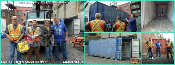 0 shipping container for DTES Street Market
