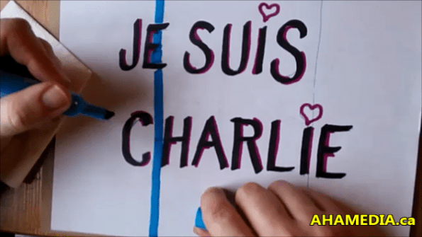 Garvin Snider of AHA MEDIA Je Suis Charlie in Vancouver 1 (3)