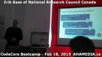 4 AHA MEDIA at Erik Kass of National Research Council of Canada talk at CodeCoreBootcamp – Feb 18,&nbsp;20