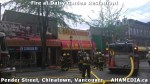 3 AHA MEDIA at Fire at Daisy Garden restaurant in Chinatown, Vancouver April 21,&nbsp;2015