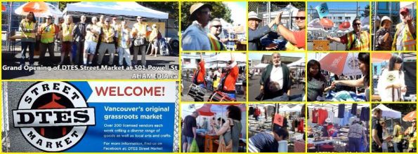 00 Grand Opening of DTES Street Market at 501 Powell St on Aug 1, 2015
