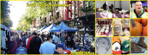 0 277 DTES Street Market in Vanvouver on Sept 27 2015