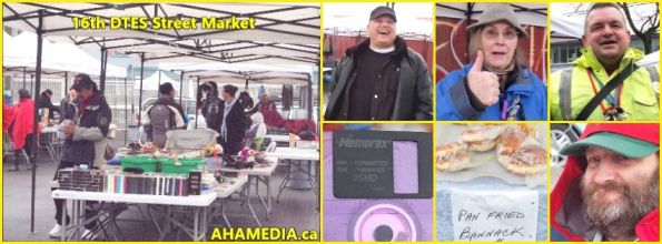 0 AHA MEDIA at 16th DTES Street Market at 501 Powell St in Vancouver on Nov 14 2015