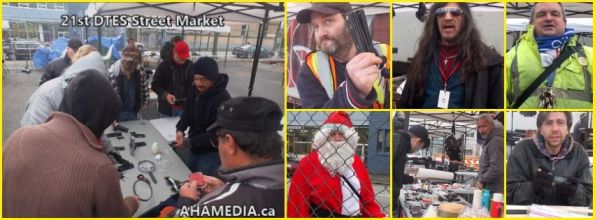 0 AHA MEDIA at 21st DTES Street Market at 501 Powell St in Vancouver on Dec 19 2015