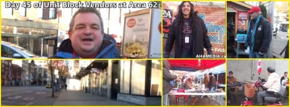0 AHA MEDIA at 45th Day of Unit Block Vendors going to Area 62 DTES Street Market in Vancouver on Dec 30 2015