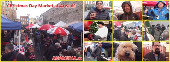0 AHA MEDIA at Christmas Day 2015 at DTES Street Market Area 62 in Vancouver on Dec 25 2015