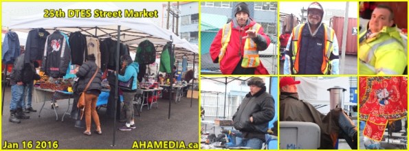 0 AHA MEDIA at 25th DTES Street Market at 501 Powell St in Vancouver on Jan 16 2016